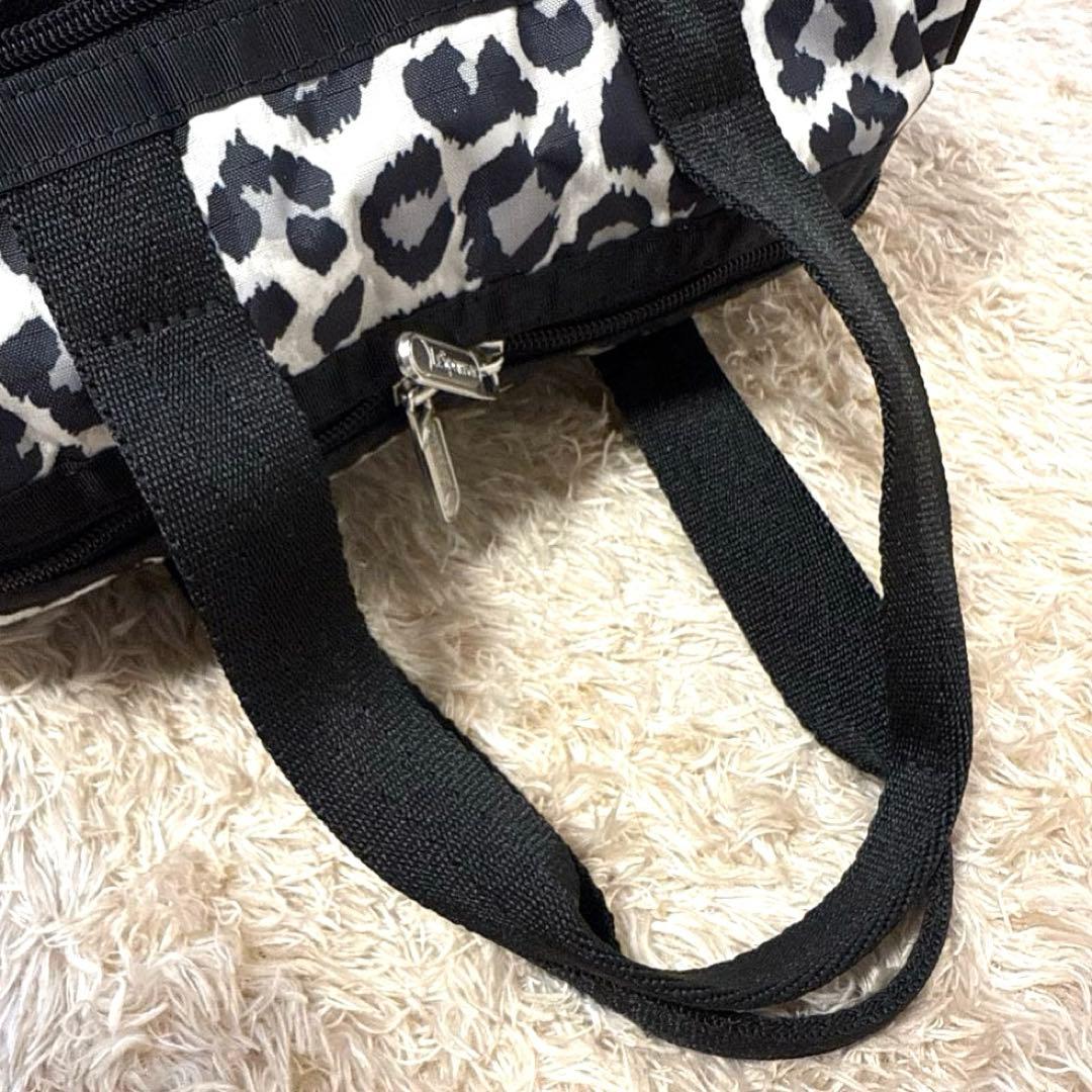 【美品】レスポートサック　2wayバック　レオパード