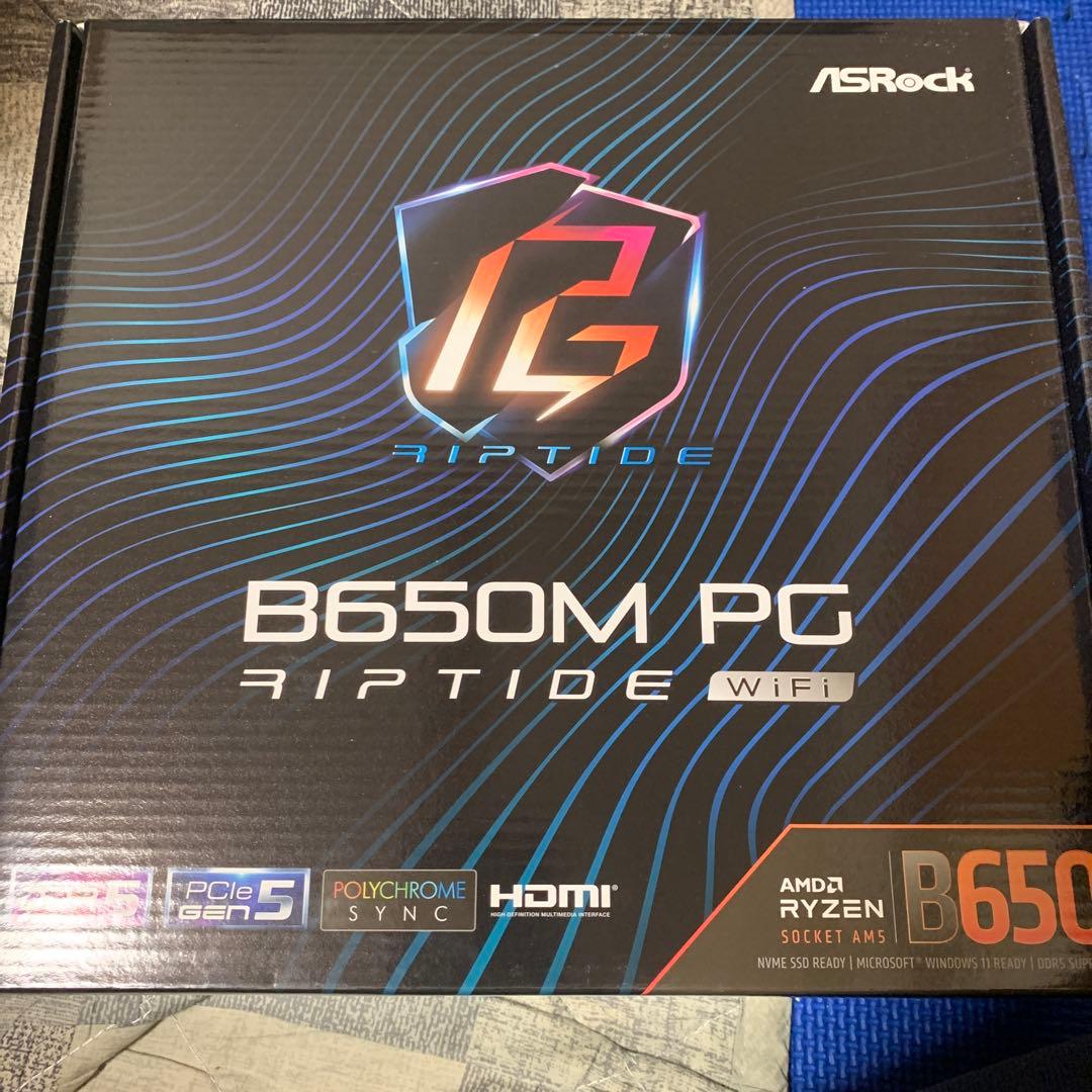 ASRock B650M Riptide WiFi 動作未確認