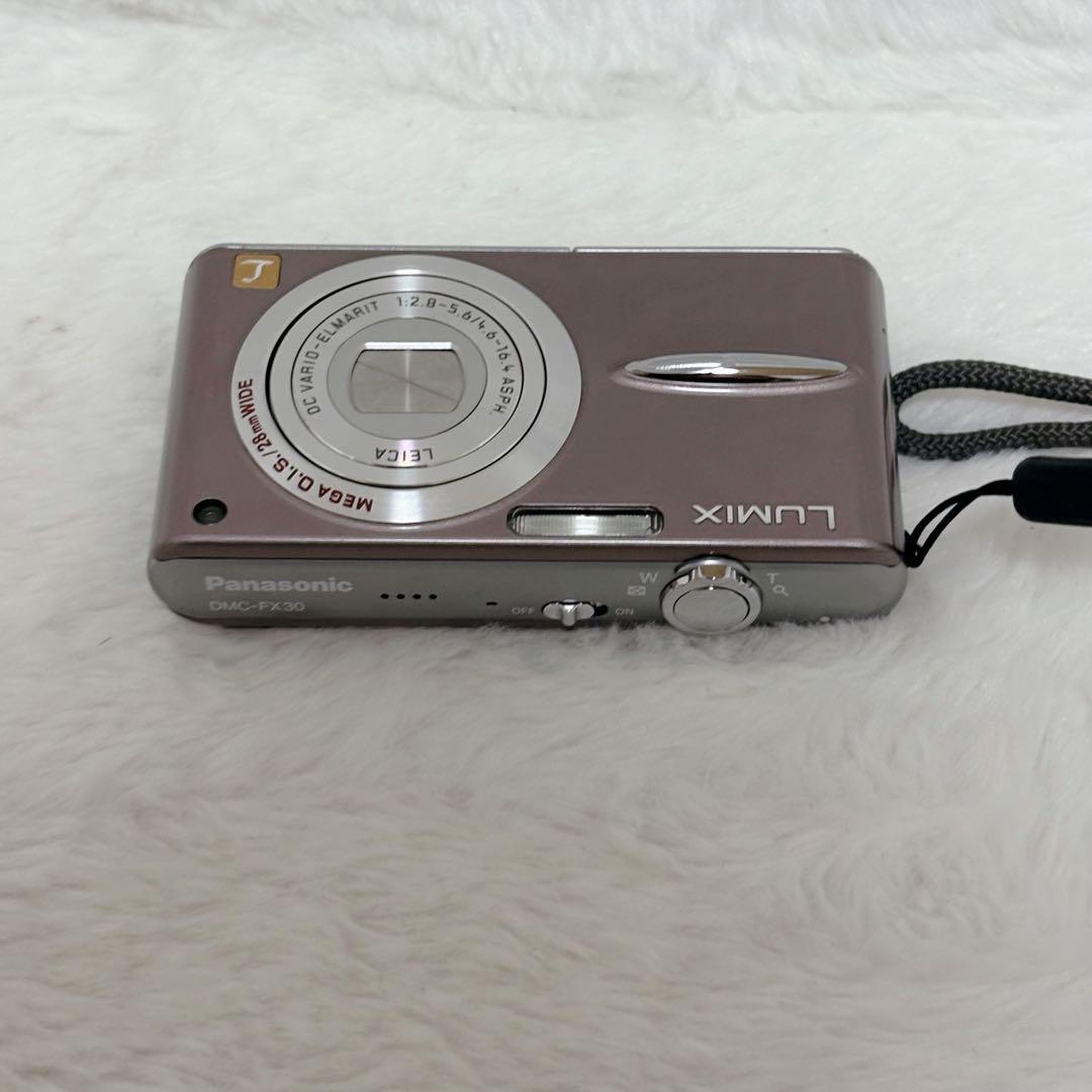 【外観極美品】 LUMIX DMC-FX30コンパクトデジタルカメラ
