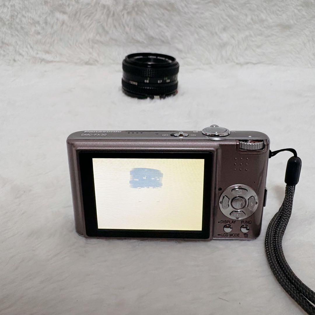 【外観極美品】 LUMIX DMC-FX30コンパクトデジタルカメラ