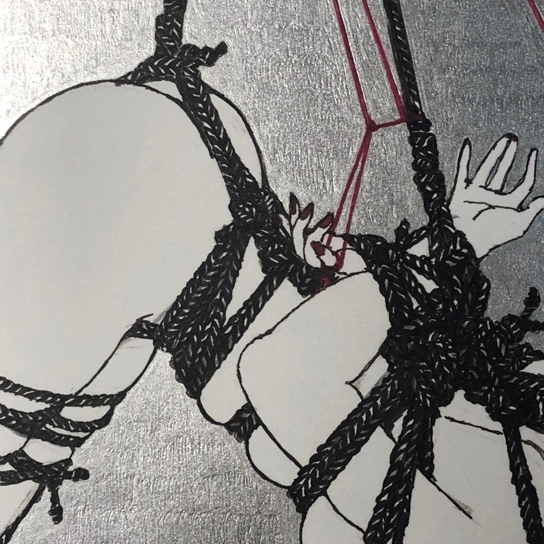 Bondage Angel 緊縛天使　【肉筆絵画】