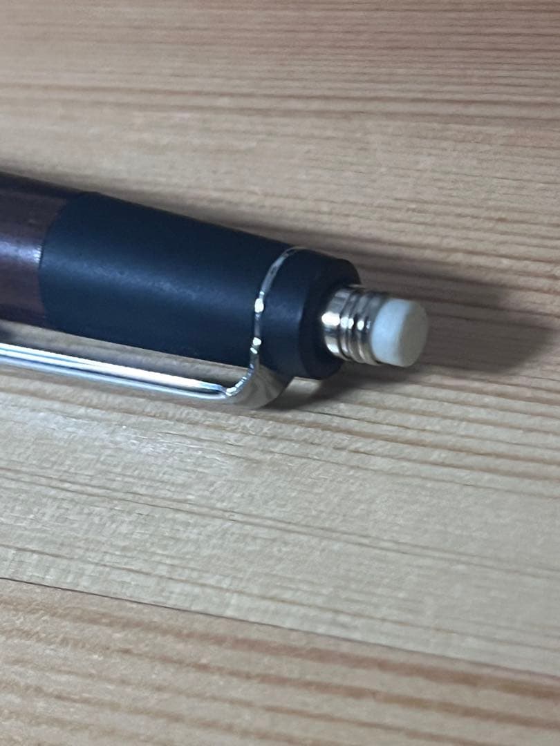 旧型　野原工芸　シャーペン　紫檀　固定式口金