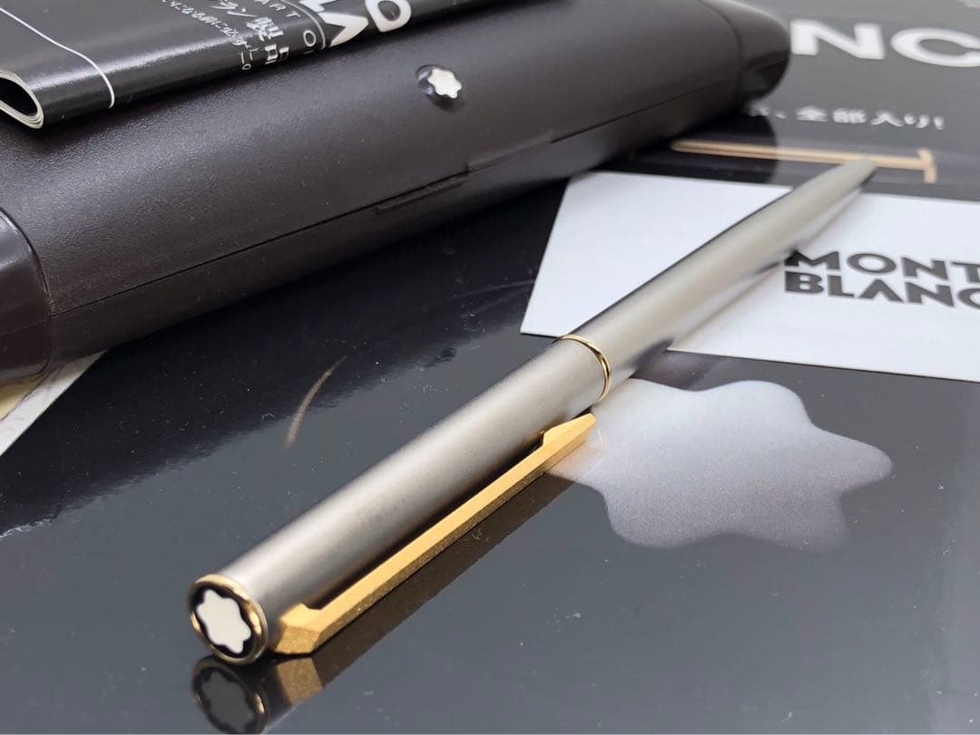 ※稀な逸品であるチタノ★高価なチタニウム素材を駆使したNo17200★モンブラン