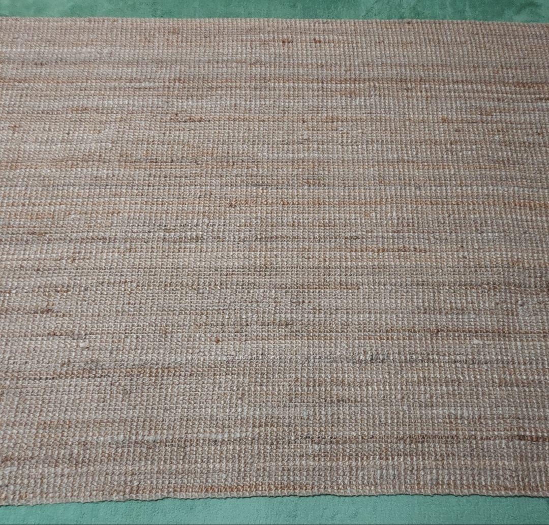 IKEA LOHALS ローハルス ラグ 平織 ナチュラル 133×195 美品