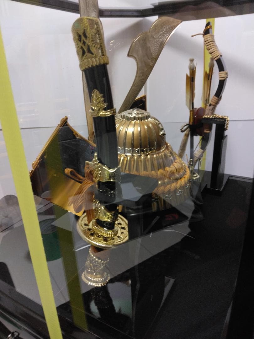 五月人形 / 北寿『緑風』兜ケース飾り GG-85170