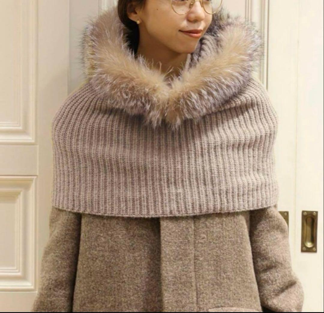 FRATELLI TALLI fox fur バラクラバ