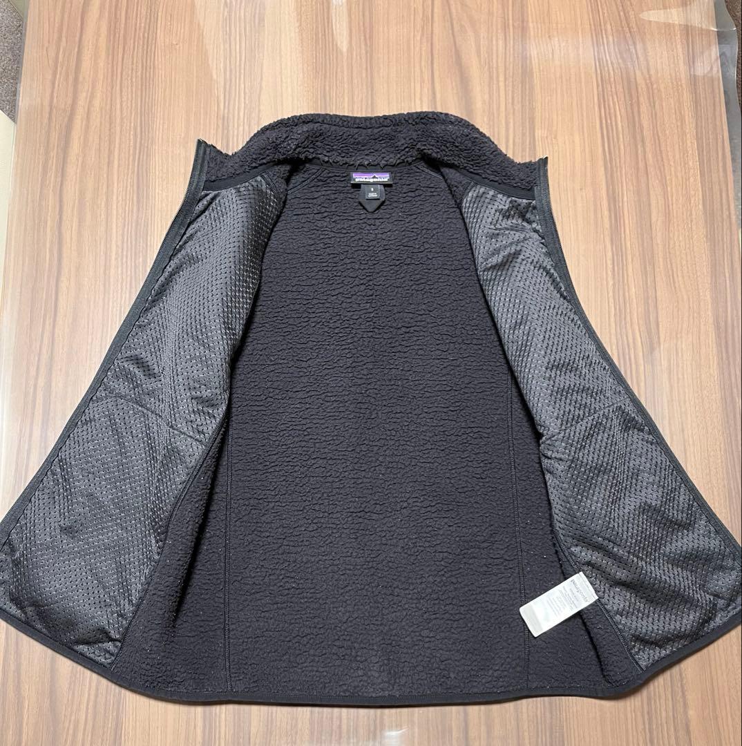 パタゴニア フリース　ベスト　ブラック　黒