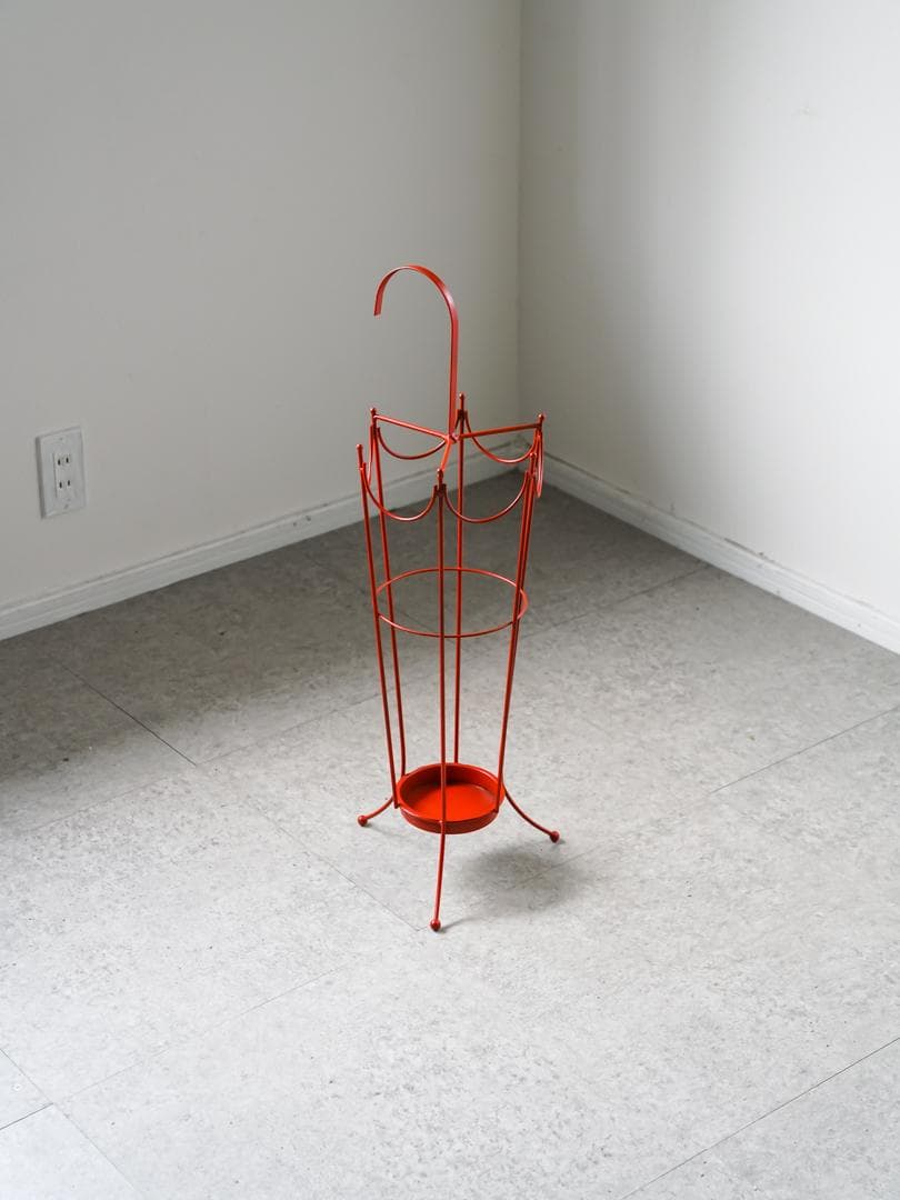 ポストモダン アイアン 傘立て/収納スタンド ヴィンテージ レトロポップ