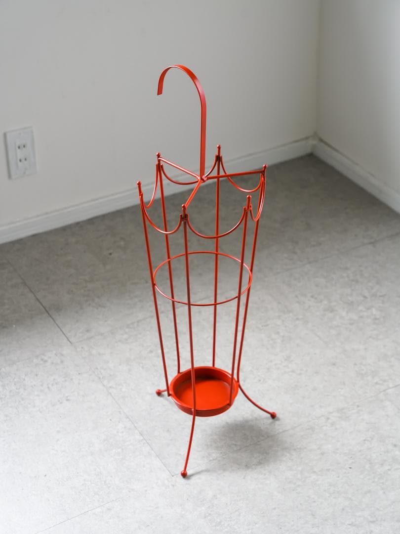 ポストモダン アイアン 傘立て/収納スタンド ヴィンテージ レトロポップ