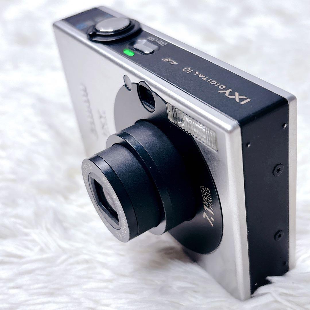 【人気・美品】CanonキャノンIXY DIGITAL 10 オールドデジカメ