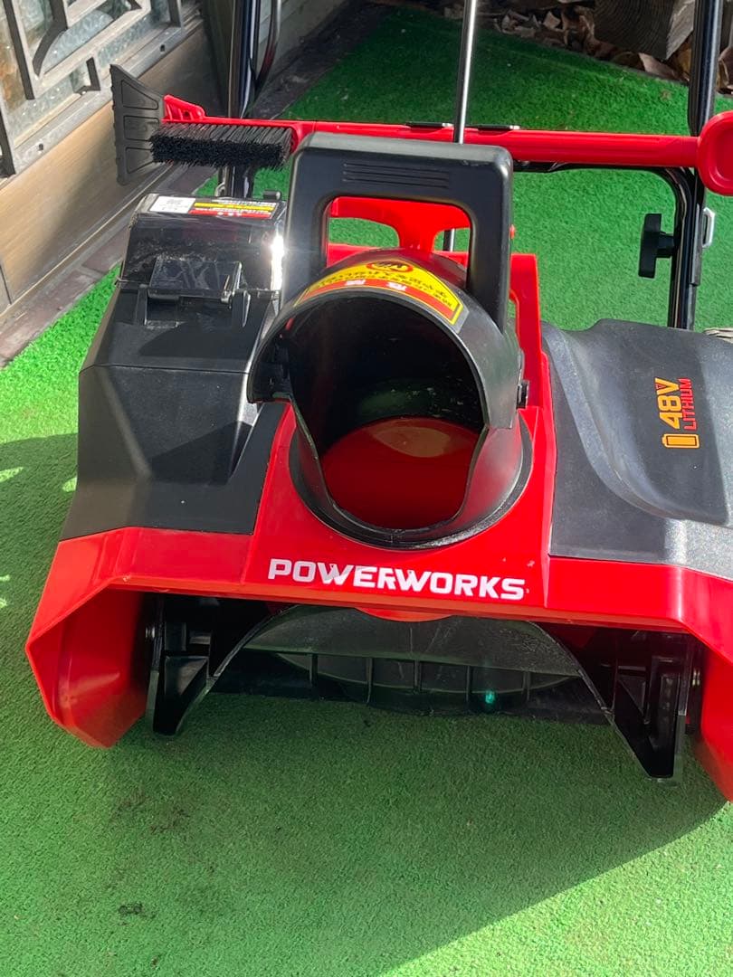 充電式除雪機 48V POWERWORKS SNE402