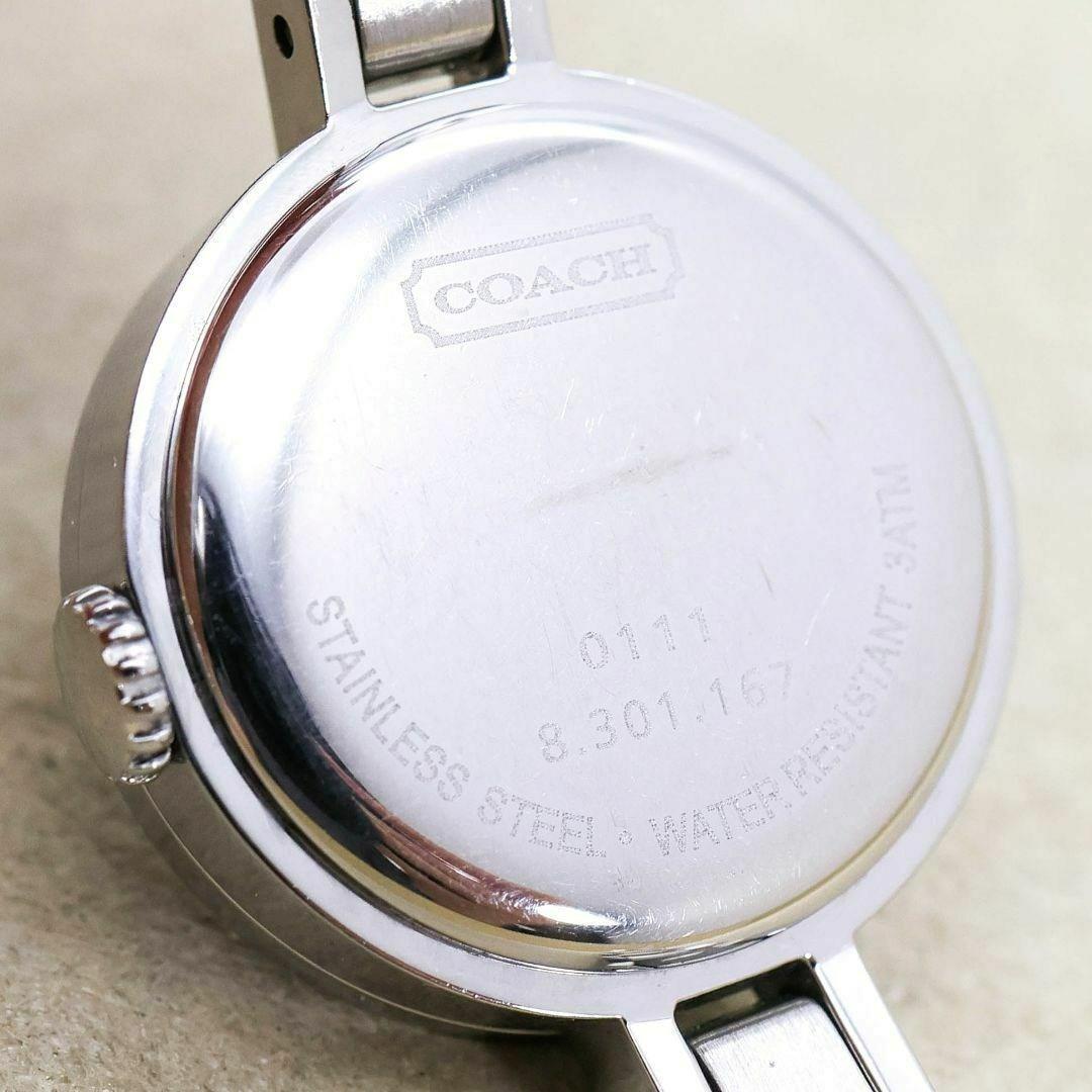 稼働 COACH 腕時計 チェンジベゼル 新品電池 レディース 外箱 2159