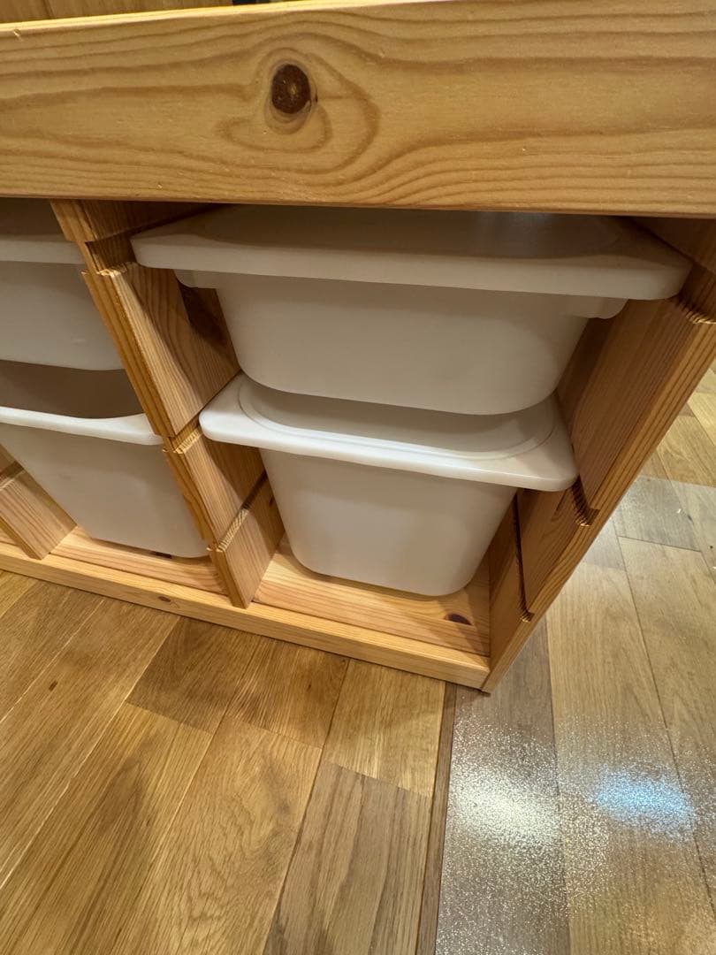 IKEA トロファスト 木製おもちゃ箱・収納棚　TROFAST イケア