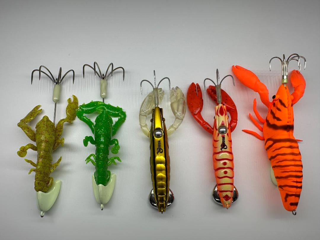 中古・未使用 タコエギ いろいろ10点 ダイワ タコエギケース付き