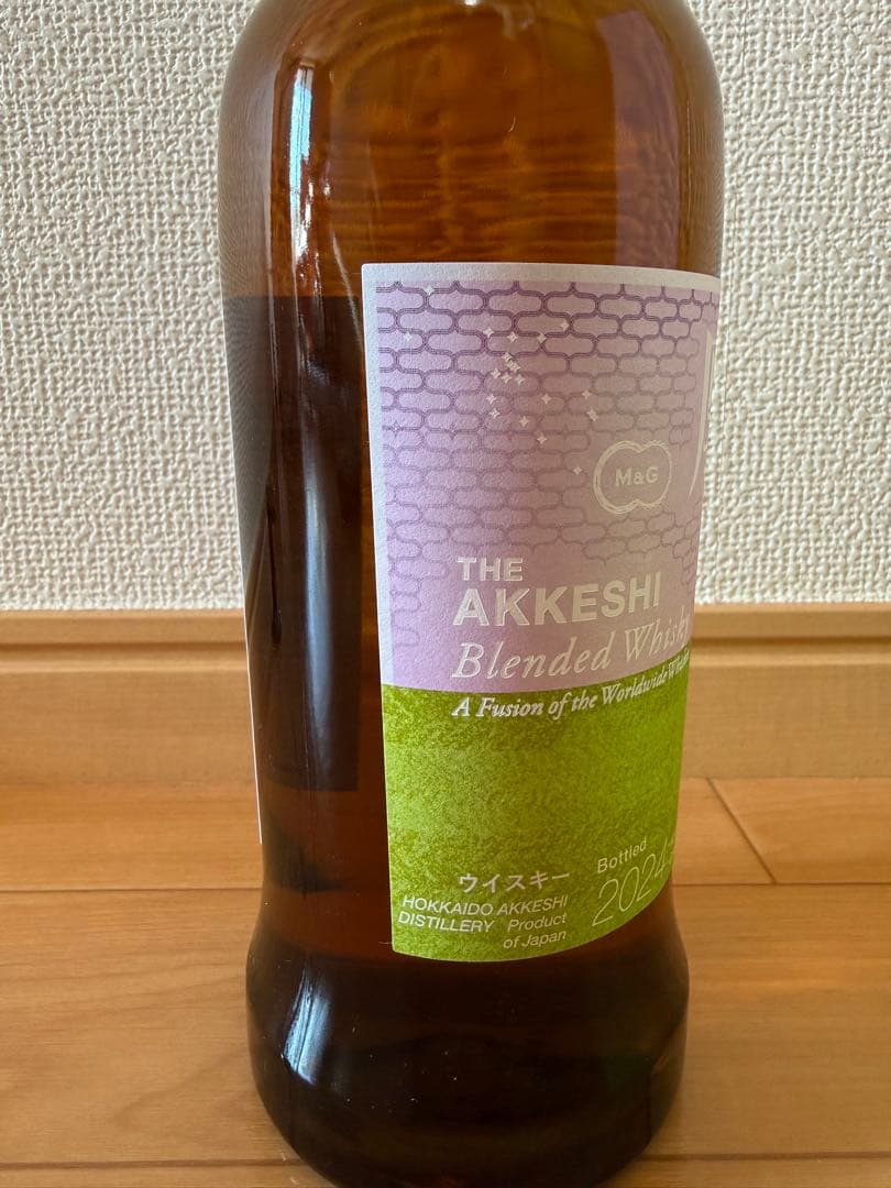 【極上】AKKESHI Blended Whisky 2024 専用ボックス付き