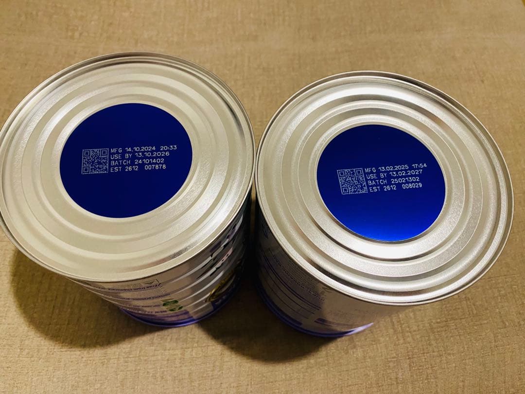 bubs Organic 粉ミルク　ステップ3 800g 2缶