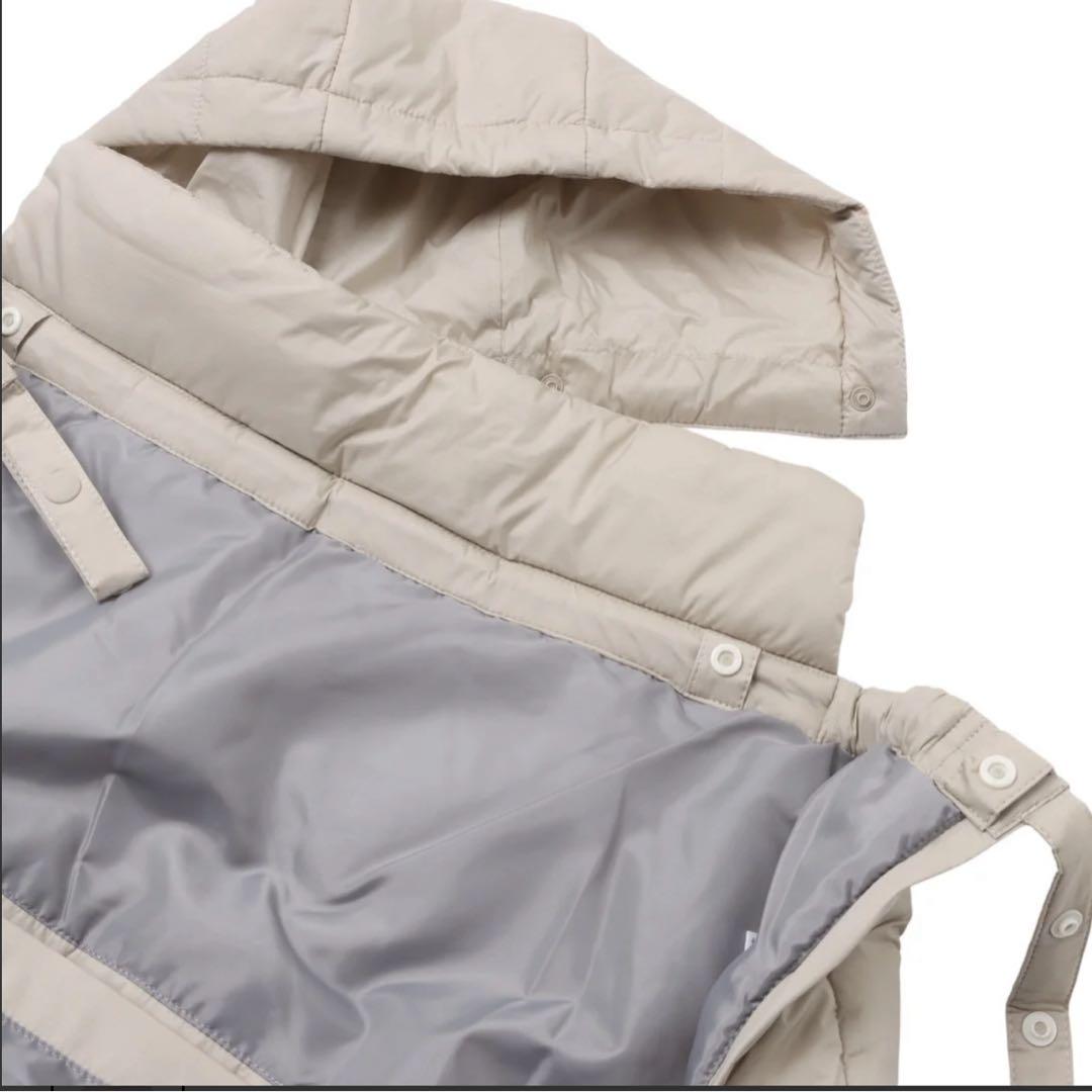 16日朝一発送 おくるみ ブランケット ダウン 中綿 ふんわり 抱っこ紐 カバー