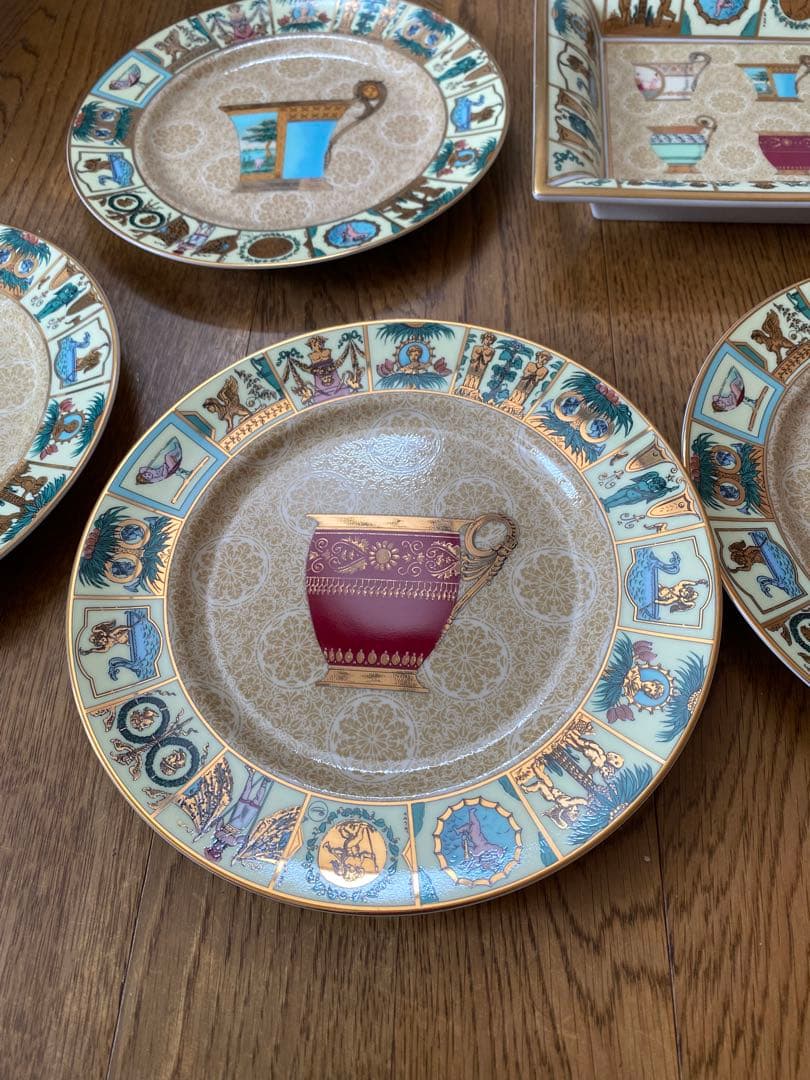 GUCCI グッチ　ローマシリーズ　皿　プレート　 ５枚セット