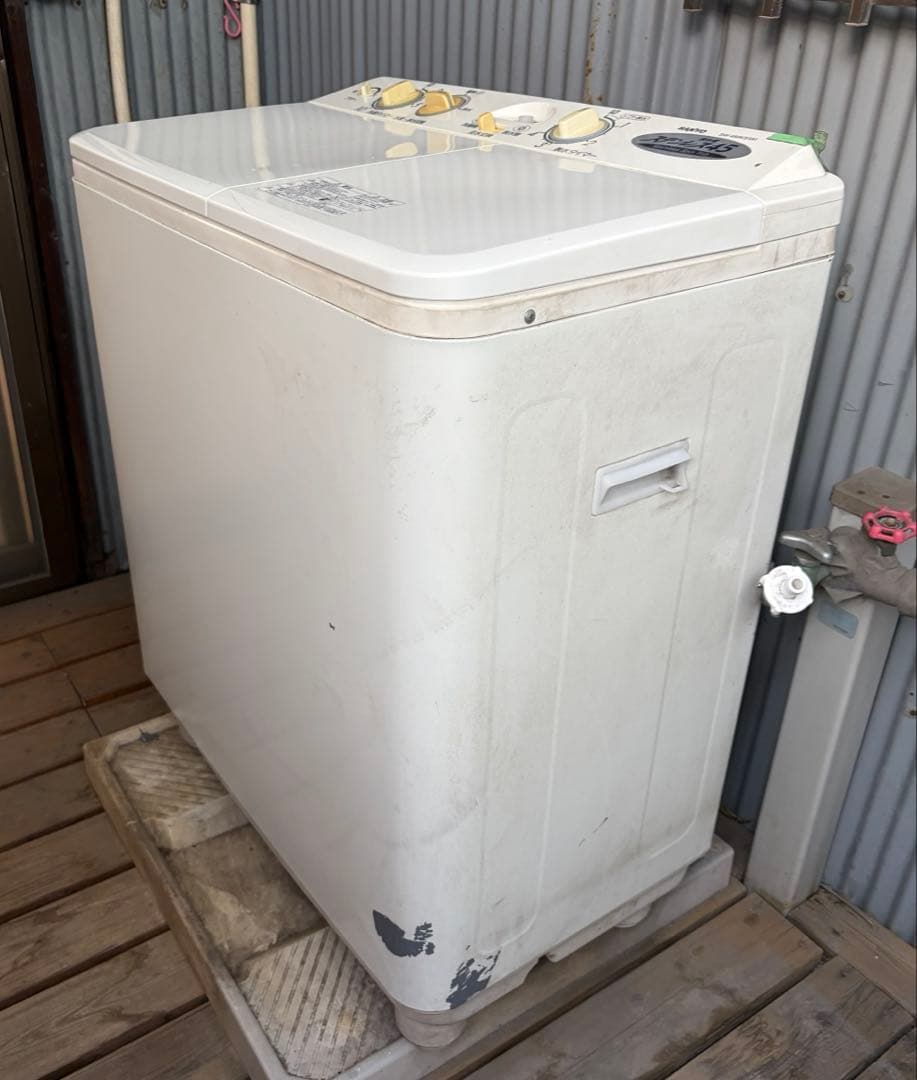 SANYO 二槽式 洗濯機 4.5kg SW-450KS 引取り推奨