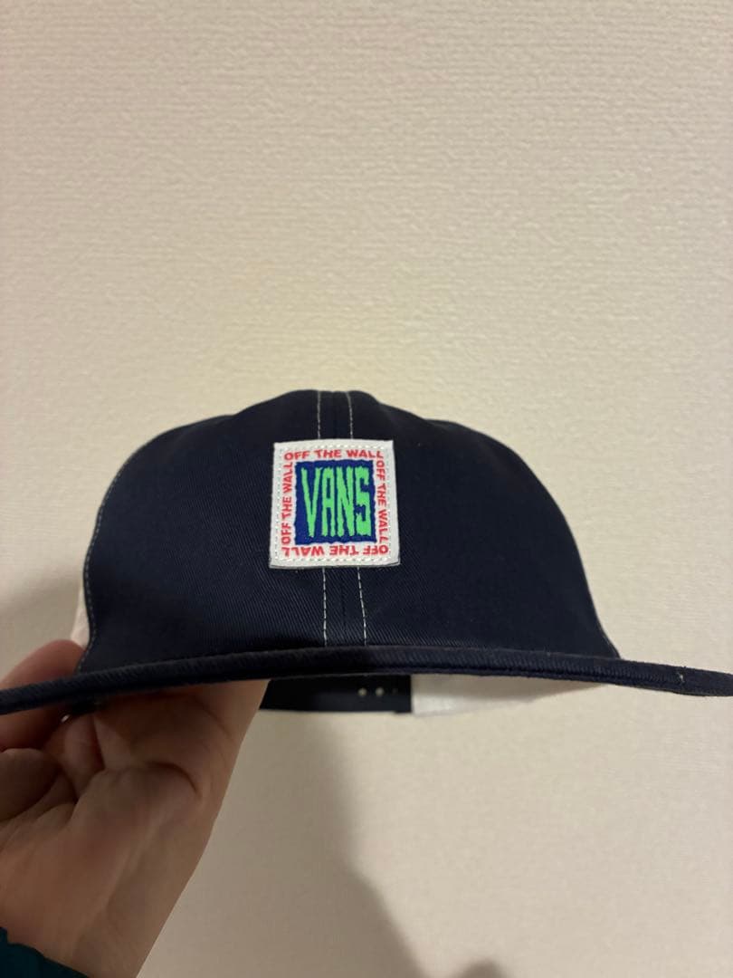 VANS USA企画 トラッカーキャップ ネイビー/ホワイト