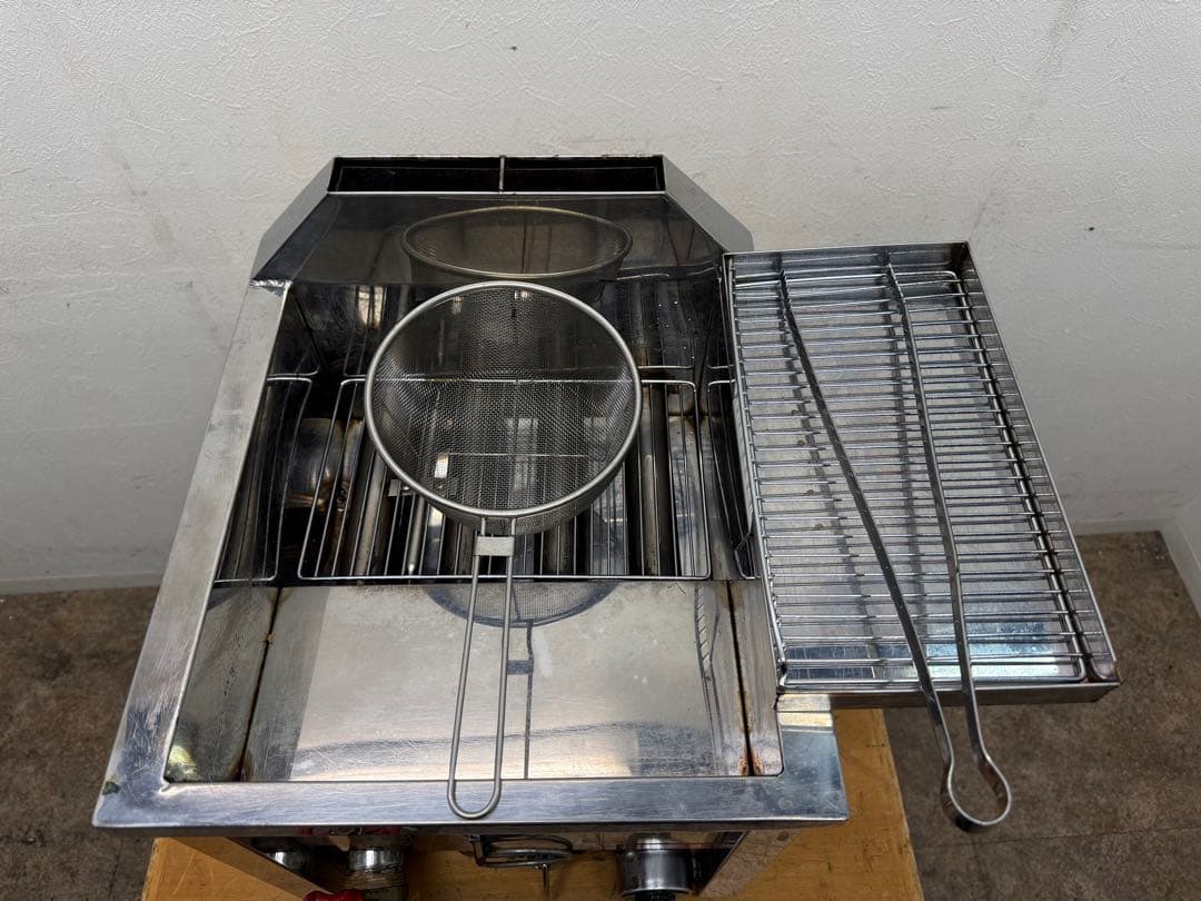 エンドウ　ENDOU　業務用　ガスフライヤー　卓上　厨房　飲食店　TPF-M