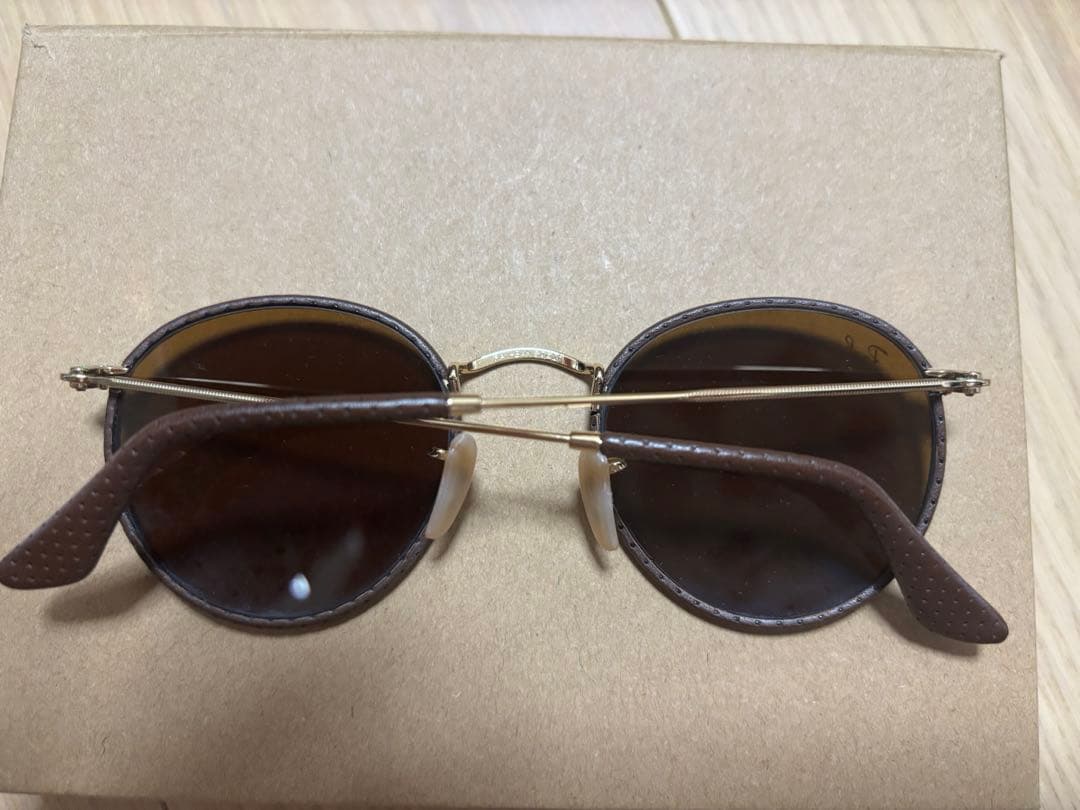 Ray Ban レイバン　サングラス　レザー　レディース
