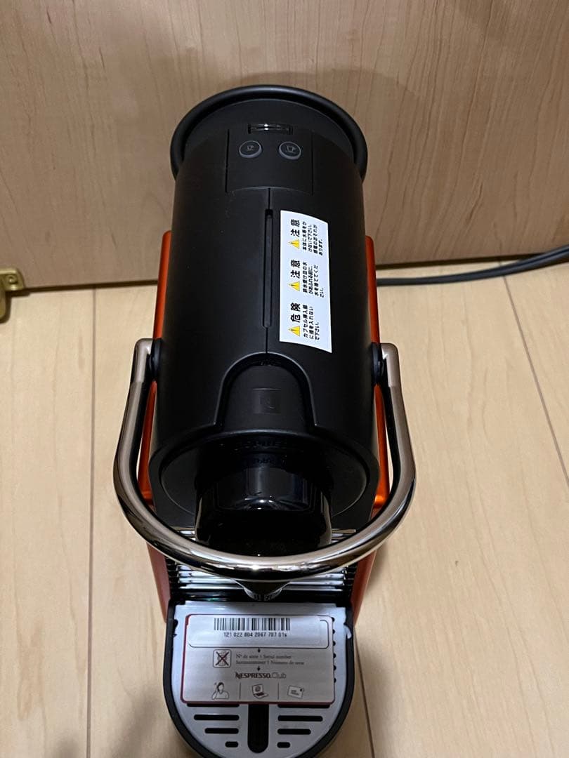 Nespresso PIXIE(ピクシー) レッド C60RE　2012年製