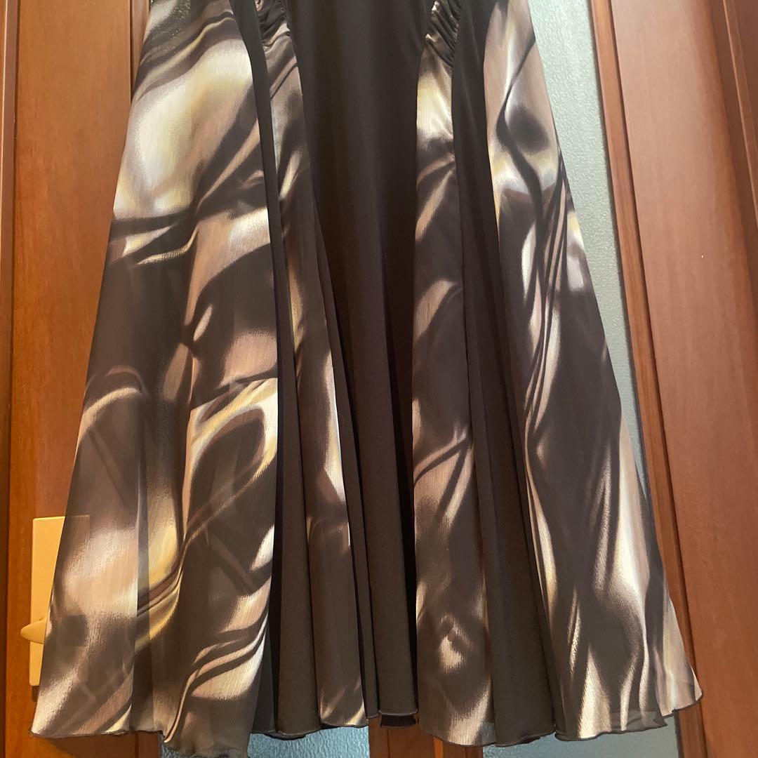 チャコット　フレアロングスカート ブラック　M 最終お値下げ