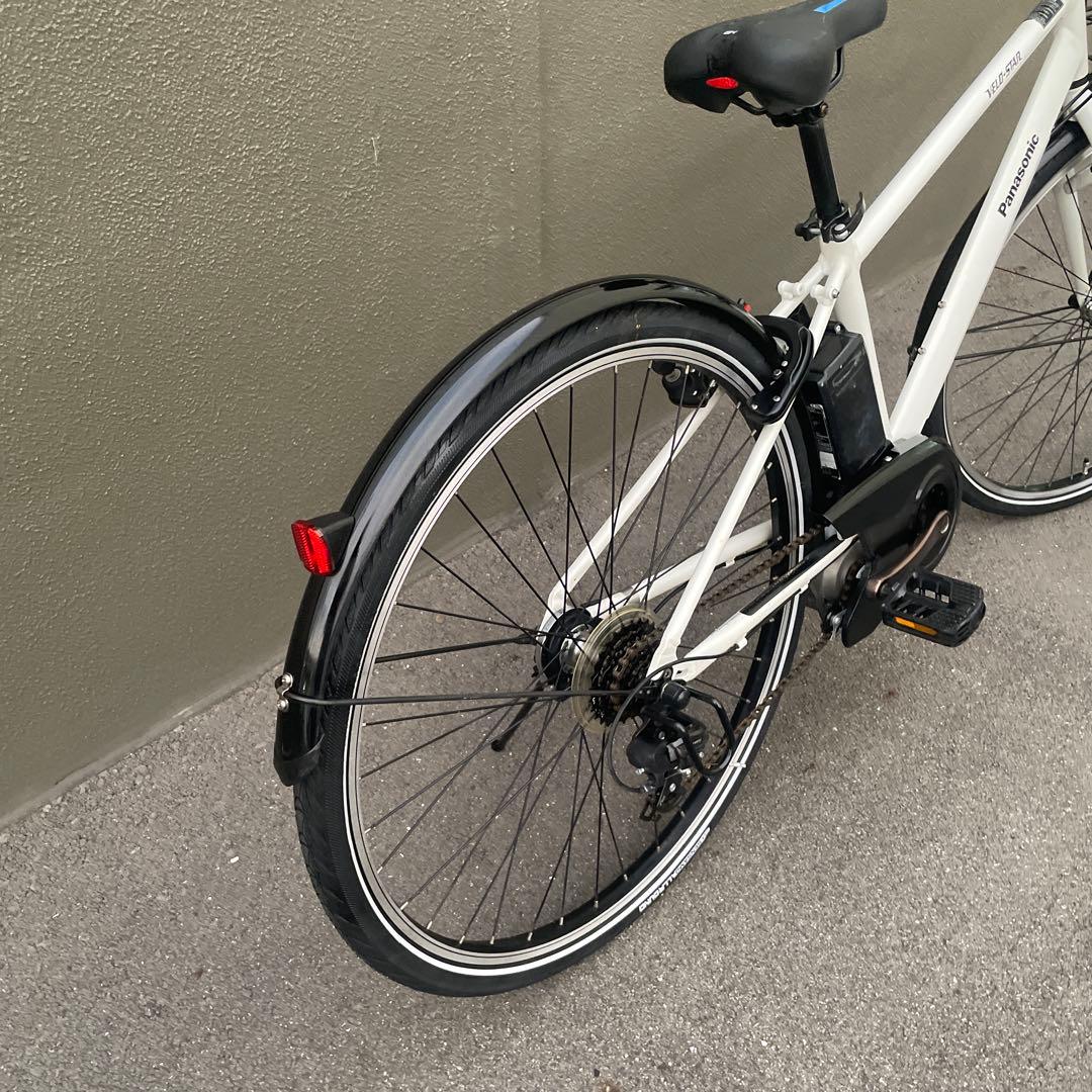 パナソニック電動アシスト自転車 ホワイト スポーツ型