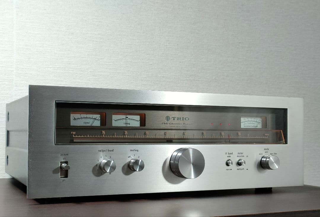 トリオ TRIO FM ステレオチューナー KT-7700【動作品・取説付き】