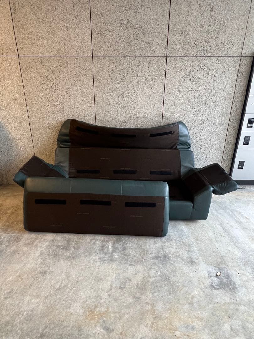 ✨【ヴィンテージ・美品】カンディハウス 本革レザーソファ 3人掛け✨