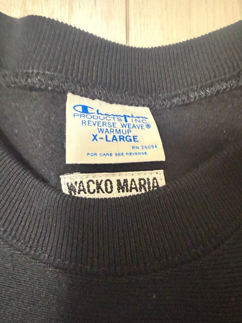 値下　ワコマリア チャンピオン スウェット XLサイズ
