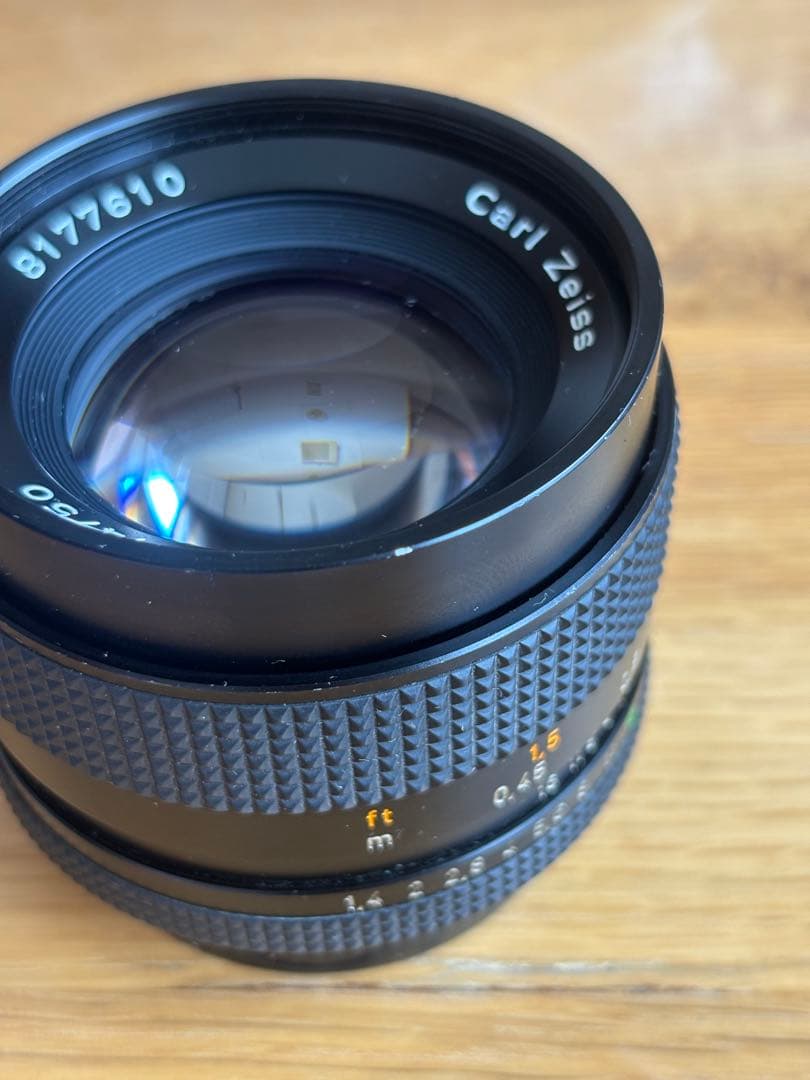 【美品】CONTAX Carl Zeiss Planar 50mm F1.4