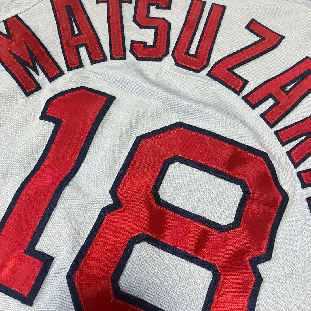 マジェスティック製 ボストンレッドソックス 18 松坂 オーセンユニフォーム