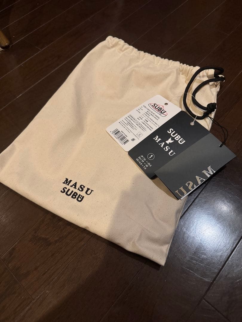 SUBU × MASU VELVET SANDAL EMERALD サイズ1