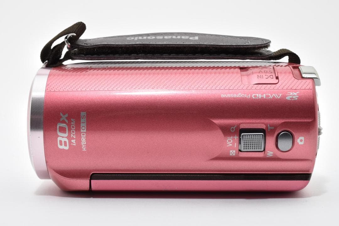 【美品】Panasonic ビデオカメラ HC-V520M　ピンク　動作確認済