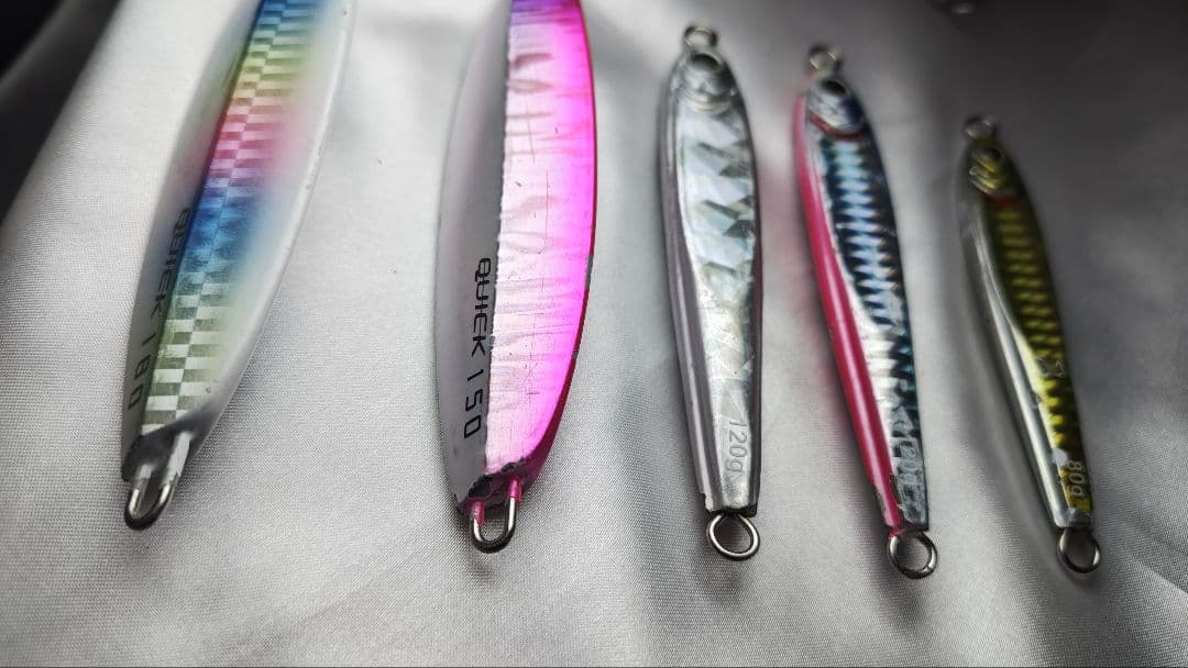 クイックゼロワン200×4 180 150 TGベイト120×2 80