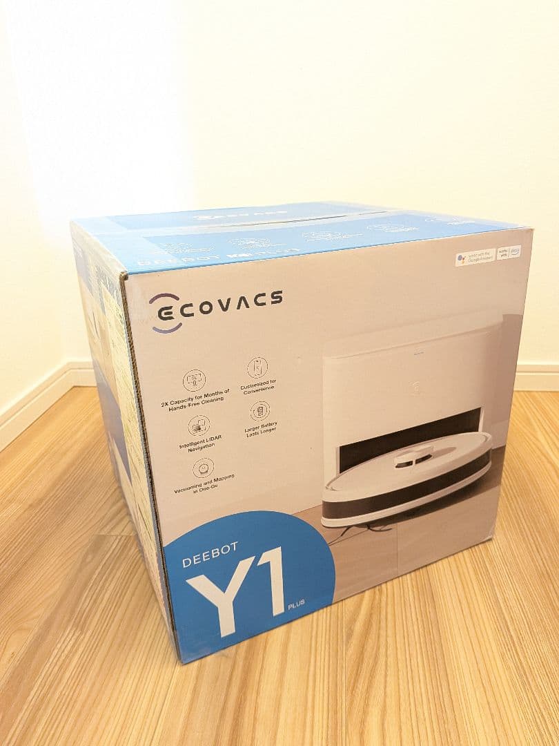 底値〜新品未開封　ECOVACS DEEBOT Y1 Plus 本体