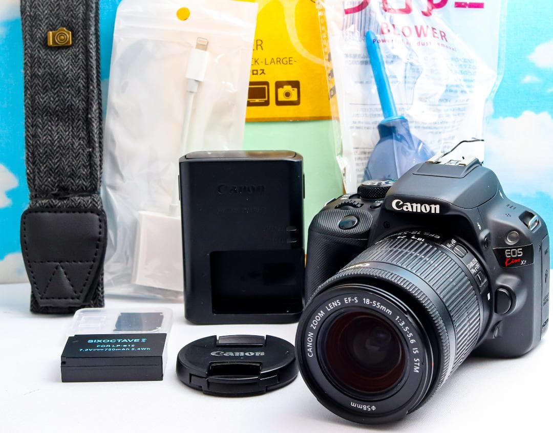 Canon kiss x7⭐️超小型一眼レフ⭐️スマホ転送♪⭐️初心者おススメ