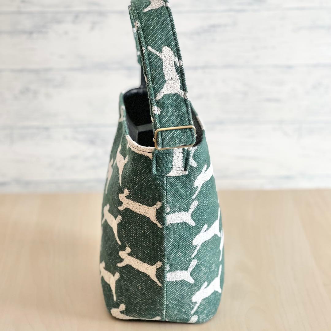 オーダー用　ミナペルホネンと本革のワンハンドルバッグ