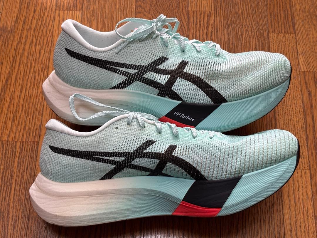 【美品完品】アシックス メタスピードエッジ パリ 28cm 走行距離60km