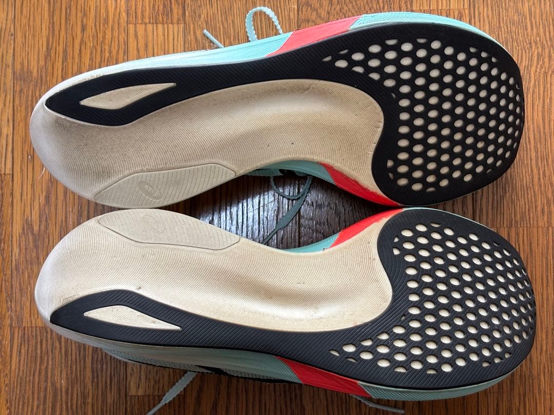 【美品完品】アシックス メタスピードエッジ パリ 28cm 走行距離60km