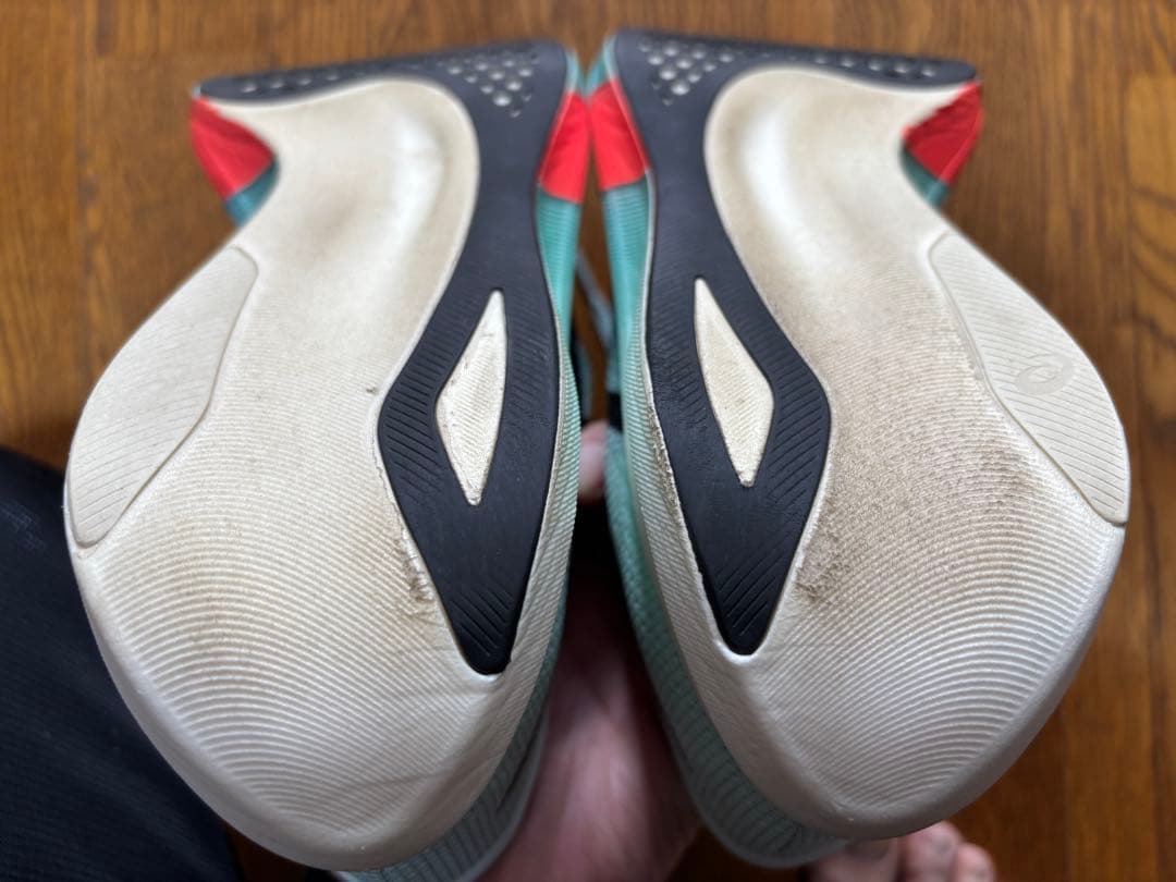 【美品完品】アシックス メタスピードエッジ パリ 28cm 走行距離60km