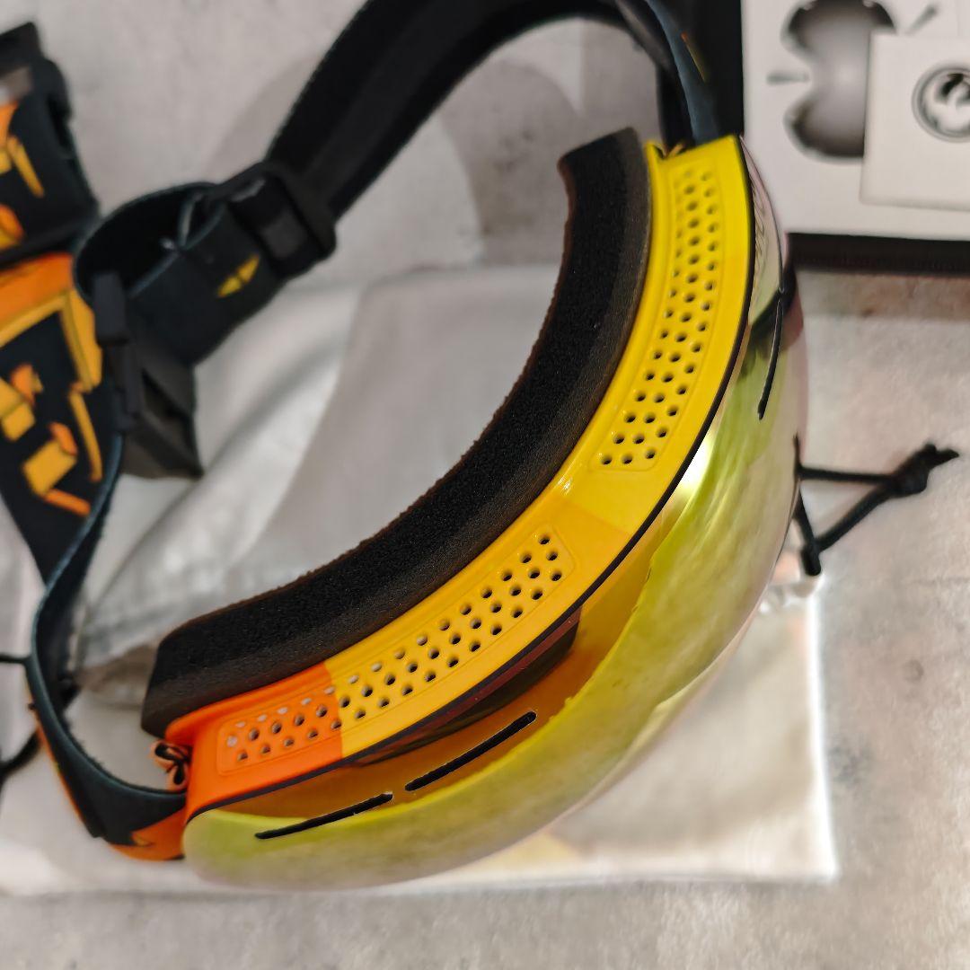 【超美品】ドラゴン スノーゴーグル X1