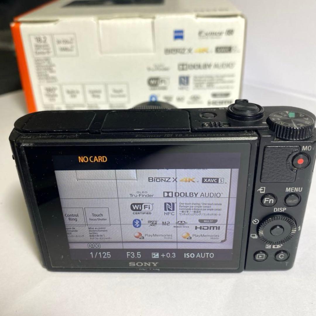 SONY DSC-HX99 高倍率　4K 軽量　デジタルカメラ　USED②