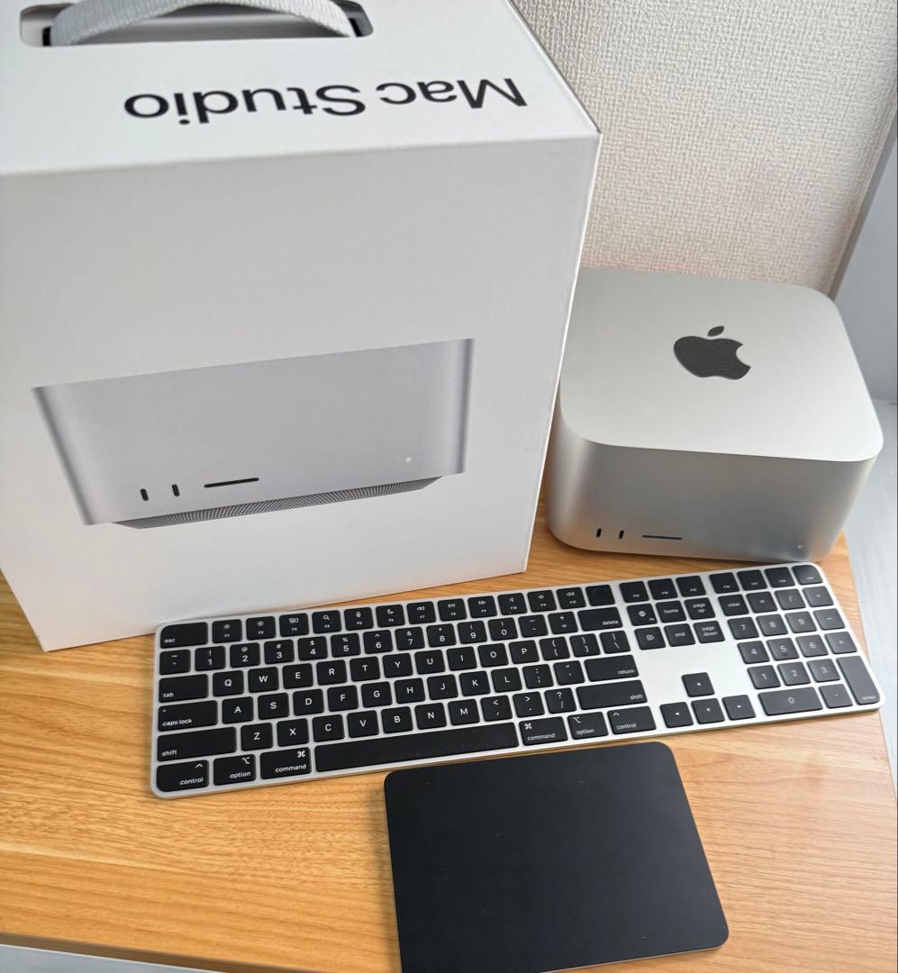 Mac Studio M4 Max 32GB 本体+キーボード+トラックパッド