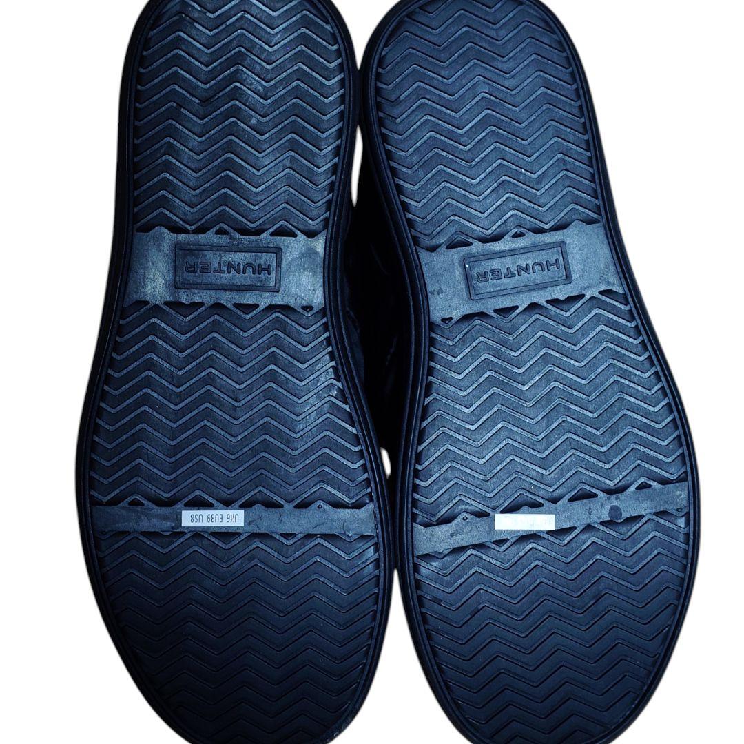 【美品】HUNTER イン アウト コージー パフ サイドベント ブーティー