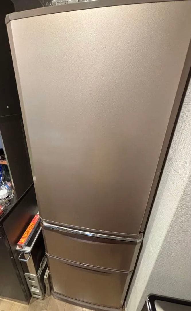 三菱ノンフロン冷蔵庫 MR-C37XL-P 370L