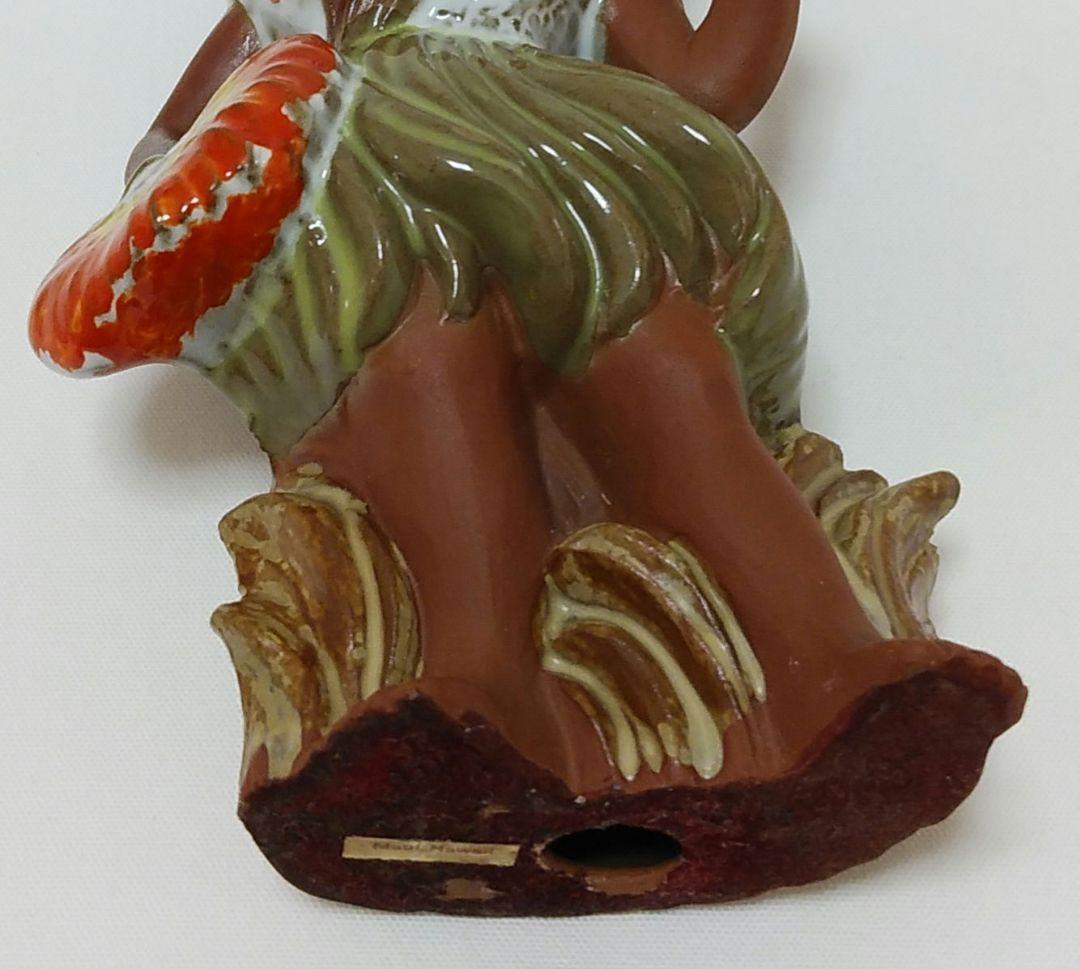 ハワイアン人形 フラドール置物❤︎1960年ハワイアンティーク・オリジナル人形