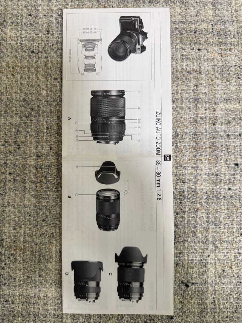 OLYMPUS ZUIKO AUTO zoom 35-80mm F2.8箱入新品